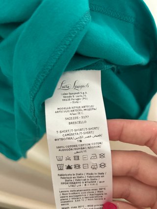 Maglia Luisa Spagnoli S 100% cotone con cartellino