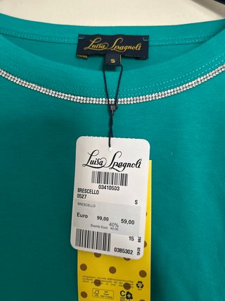 Maglia Luisa Spagnoli S 100% cotone con cartellino