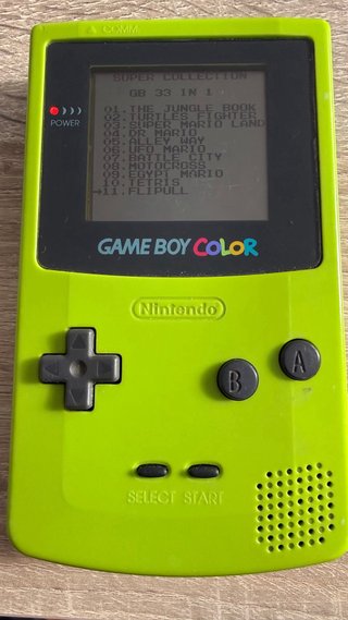 Nintendo Game Boy Color + 4 juegos
