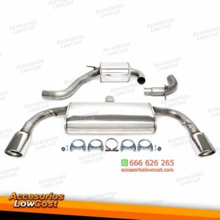 Sistema de escape TA Technix Duplex de acero inox