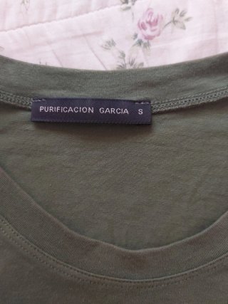 Camiseta Purificación García verde talla S