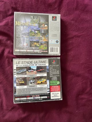 Lote 2 Giochi PS1: MediEvil 🇪🇸 Gran Turismo 2