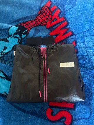 Chaqueta Adidas Negra y Rosa Talla M