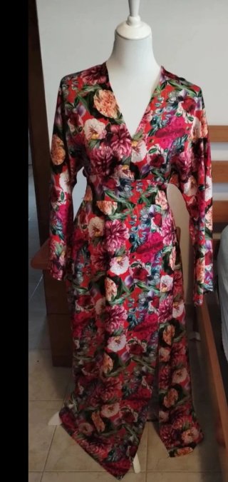 Vestito estivo donna floreale taglia unica