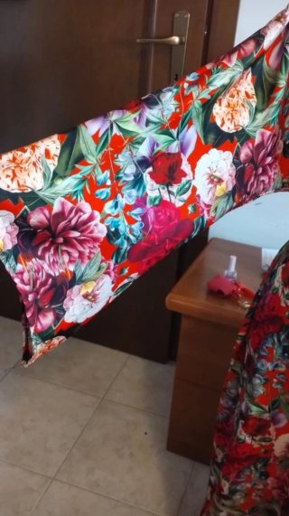 Vestito estivo donna floreale taglia unica