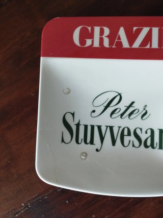 Raro posacenere Peter Stuyvesant 18x18