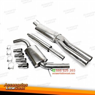Sistema de escape de acero inoxidable TA Technix