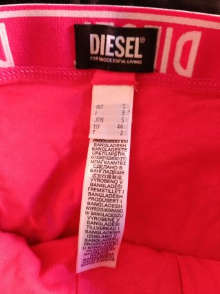 Pack 2 boxers Diesel algodón Talla S