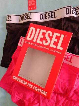 Pack 2 boxers Diesel algodón Talla S
