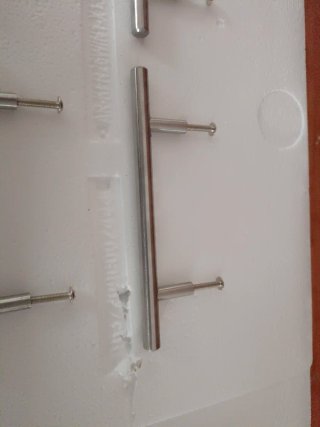 Tiradores de puerta de acero inoxidable