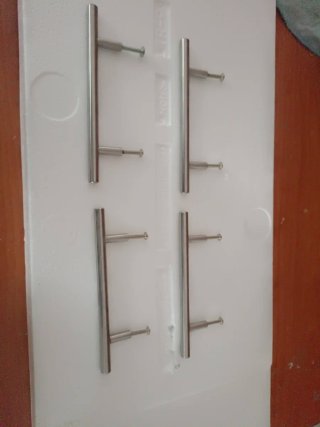 Tiradores de puerta de acero inoxidable