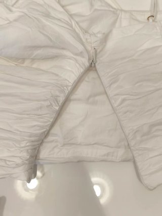 Top Zara Talla S Blanco