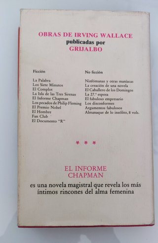 Libro EL INFORME CHAPMAN