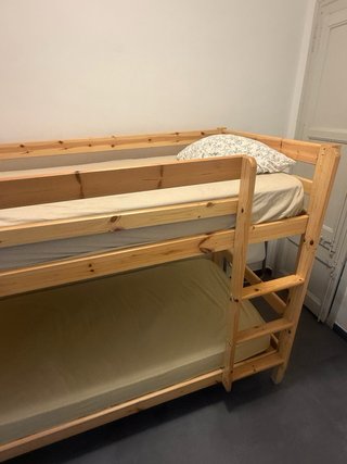 Litera de madera