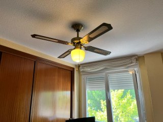 Ventilador de techo con luz