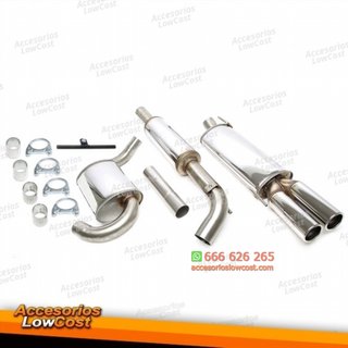 Sistema de escape de acero inoxidable TA Technix