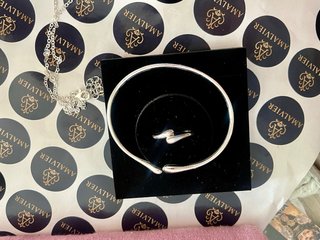 Conjunto Plata Ley Gota