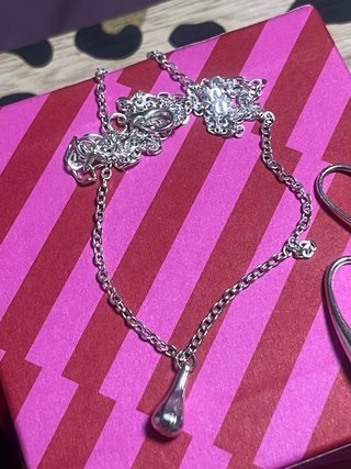 Conjunto Plata Ley Gota