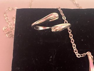Conjunto Plata Ley Gota