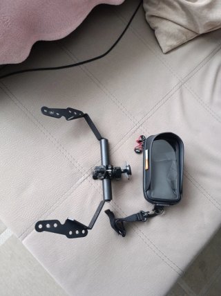 Soporte-funda móvil Vstrom 1000 14-19