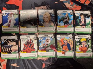 Carte Naruto Mythos TCG - Set Completo da 1 a 10