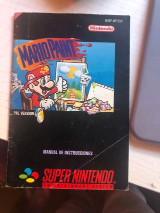 Mario Paint SNES + Manual (PAL)