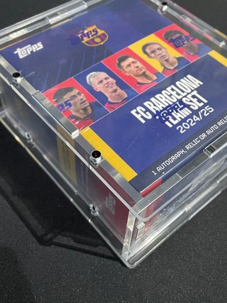 2 Cajas Topps FC Barcelona Team Set 24/25 Selladas
