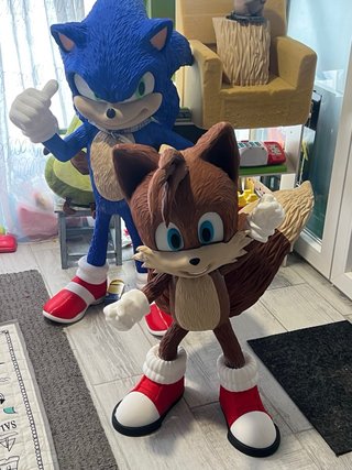 Figura Tails Colas Sonic Tamaño Real