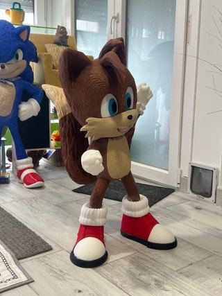 Figura Tails Colas Sonic Tamaño Real