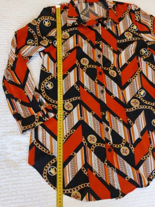 Camicia fantasia Shein tg M con cintura