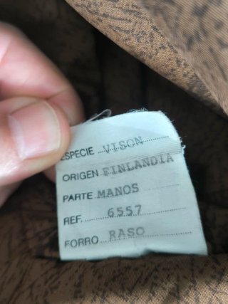 Abrigo de señora marrón