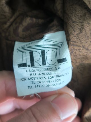 Abrigo de señora marrón