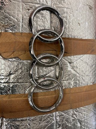 Anagrama Audi 4 Anillos Cromado