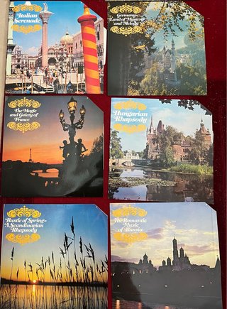 Coletânea 9 Discos Vinil Europe in Concert