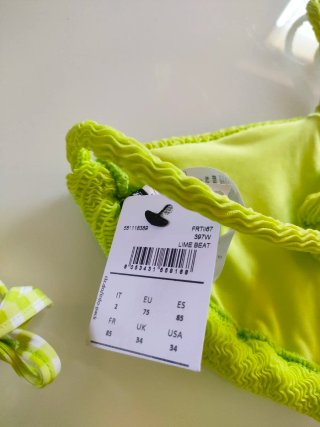 Bikini verde fluo