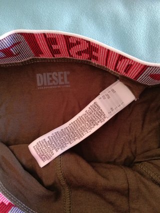 3 Calzoncillos Boxer Diesel Algodón Talla S