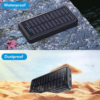 Power Bank Solar 26800mAh PD 3.0A NUEVA