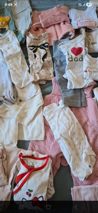 Lote Ropa Bebé Niña 3-6 Meses