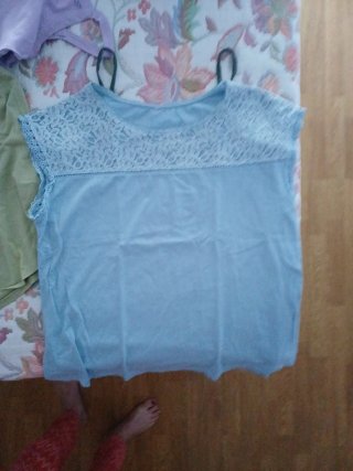 Lote 8 Camisetas Tirantes Mujer licra y algodon