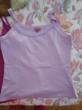 Lote 8 Camisetas Tirantes Mujer licra y algodon