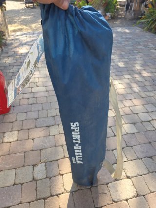 Silla de playa Sport-Brella con sombrilla