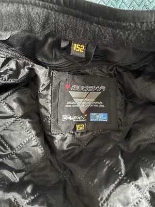 Chaqueta de moto infantil Modeka