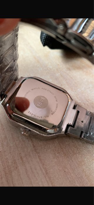 Reloj Tous Mujer Plata y Azul
