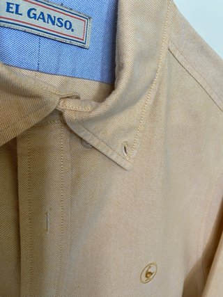 Camisa El Ganso Beige/Naranja