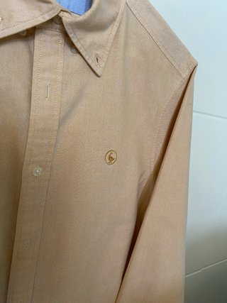Camisa El Ganso Beige/Naranja