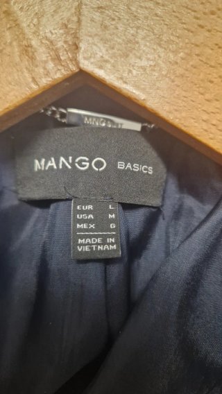 Blazer Mango azul talla M