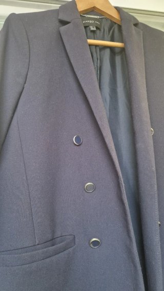 Blazer Mango azul talla M