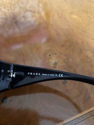 Gafas de sol  unisex Prada negras