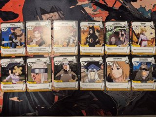 Carte Naruto Mythos ENG da 74 a 85