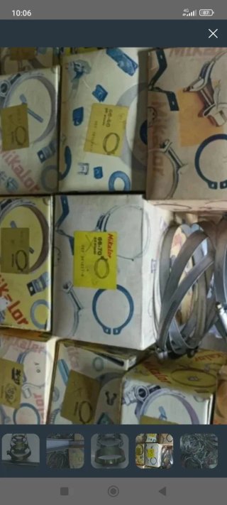 Abrazaderas Mikalor metálicas